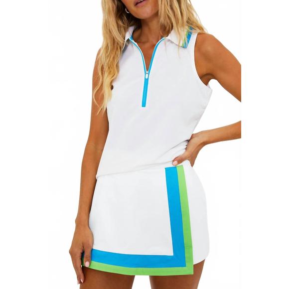 NEW BEACH RIOT daria skort in garden isle - Picture 3 of 3